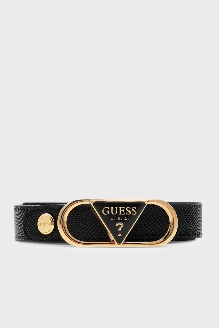 Guess Serenova Logolu Ayarlanabilir BW9270P5320 Kadın Kemer BW9270 P5320 BLA SİYAH - Guess