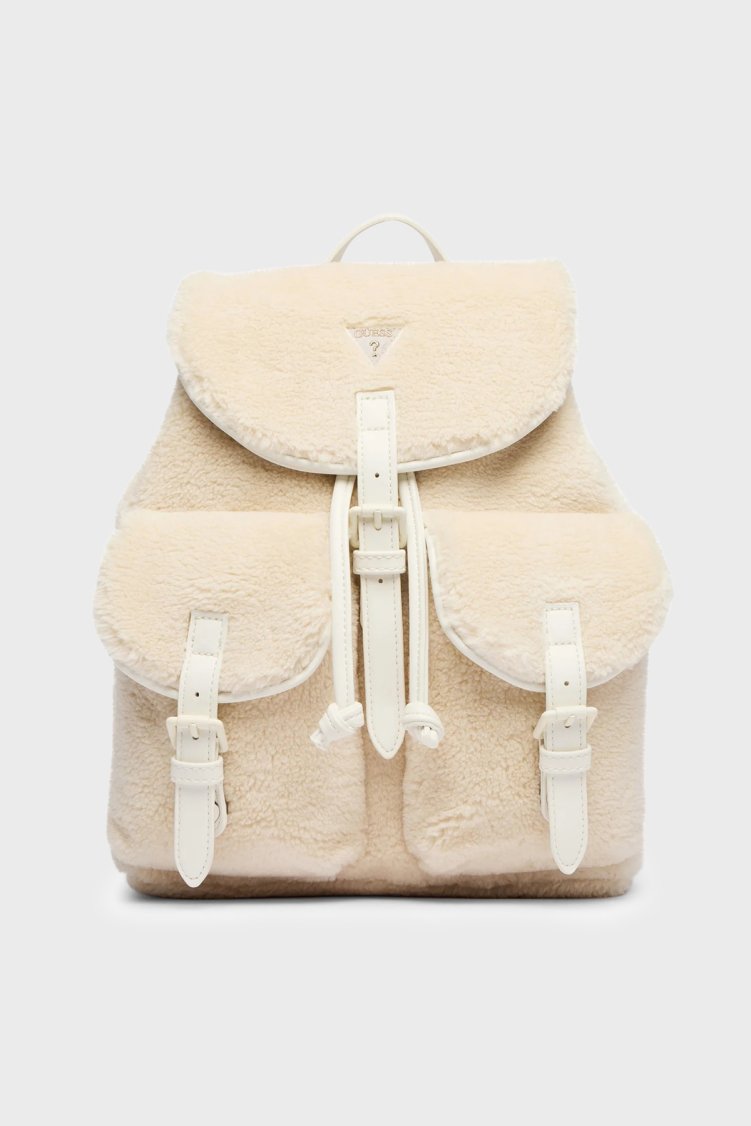 Guess Sherpa Kadın Sırt Çantası V6BZ14 K6971 G012 Beyaz - Guess