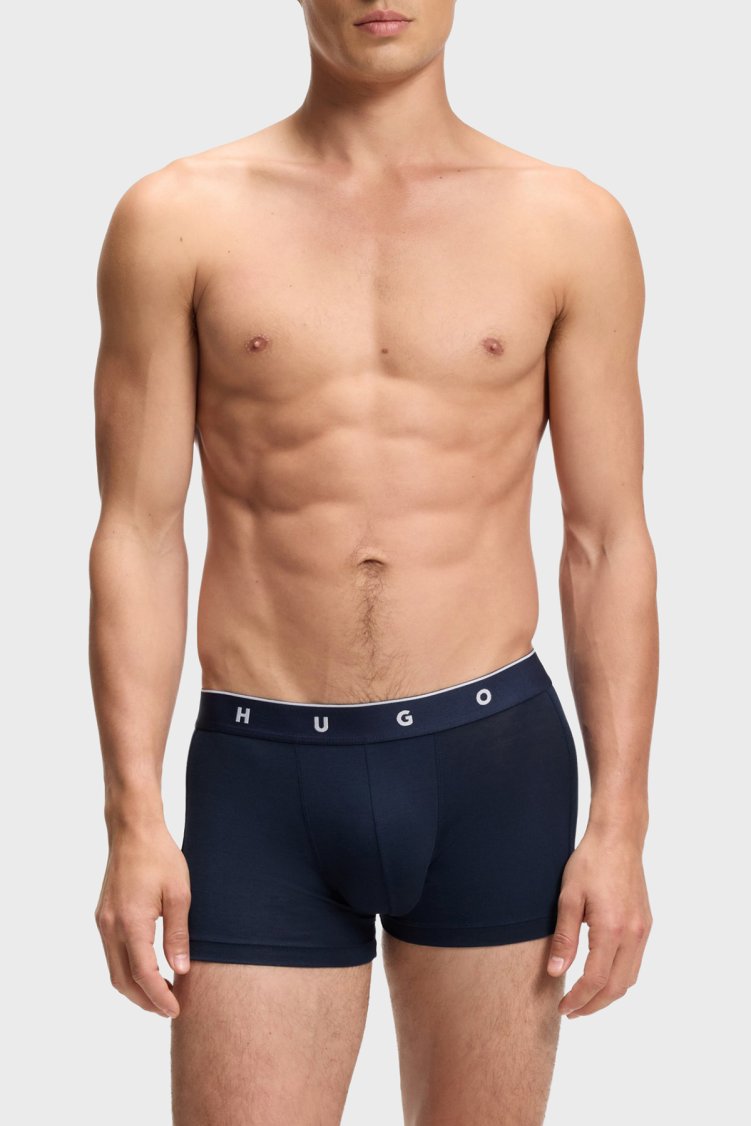 Hugo Logolu 3 Pack Erkek Boxer 50566294 961 Siyah - Hugo (1)
