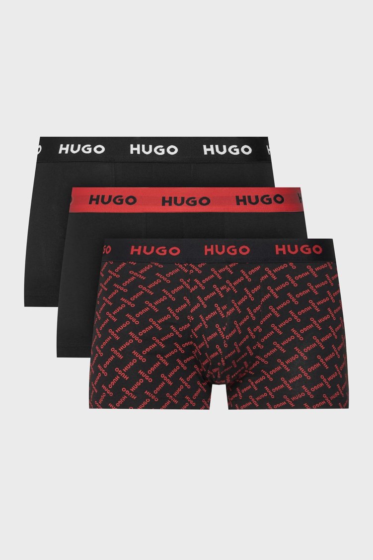 Hugo Logolu Erkek Boxer 50532550 065 Siyah - Hugo