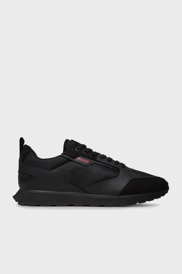 Hugo Logolu Sneaker Erkek Ayakkabı 50536568 003 SİYAH - Hugo