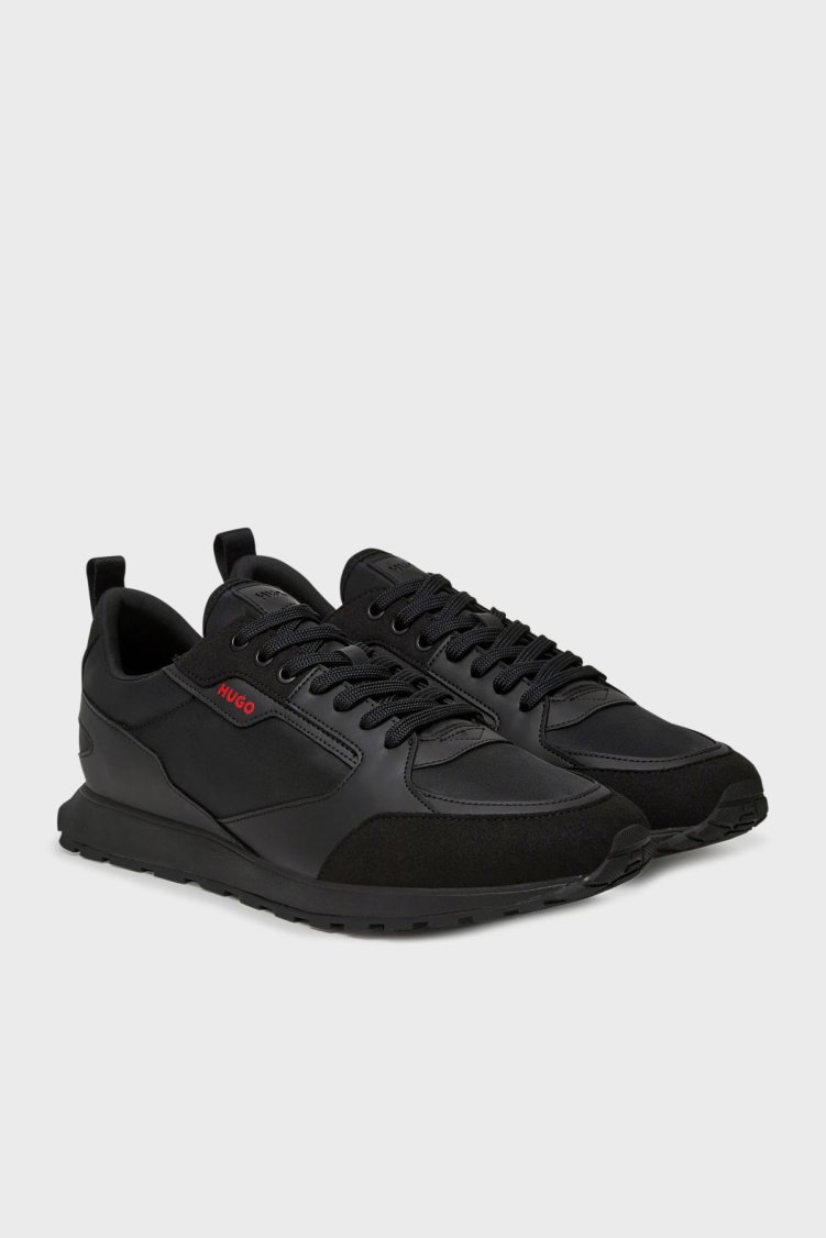 Hugo Logolu Sneaker Erkek Ayakkabı 50536568 003 SİYAH - Hugo (1)