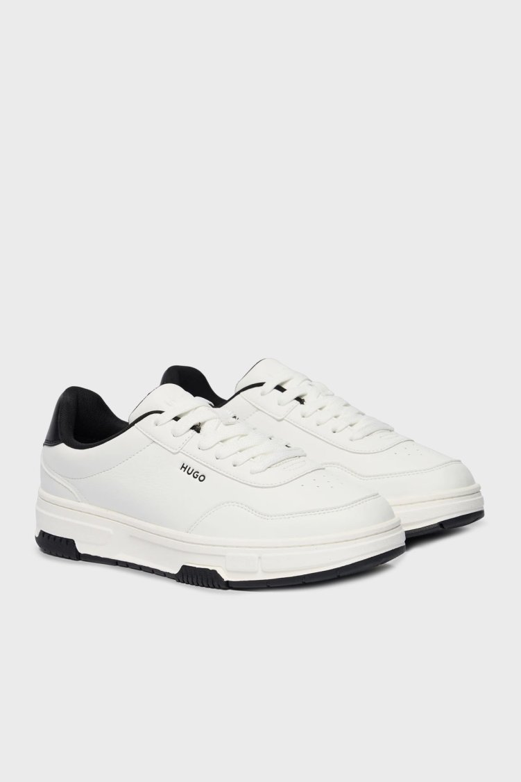 Hugo Logolu Sneaker Erkek Ayakkabı 50548507 110 BEYAZ - Hugo (1)