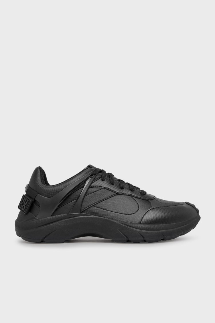 Hugo Logolu Sneaker Erkek Ayakkabı 50552503 003 SİYAH - Hugo