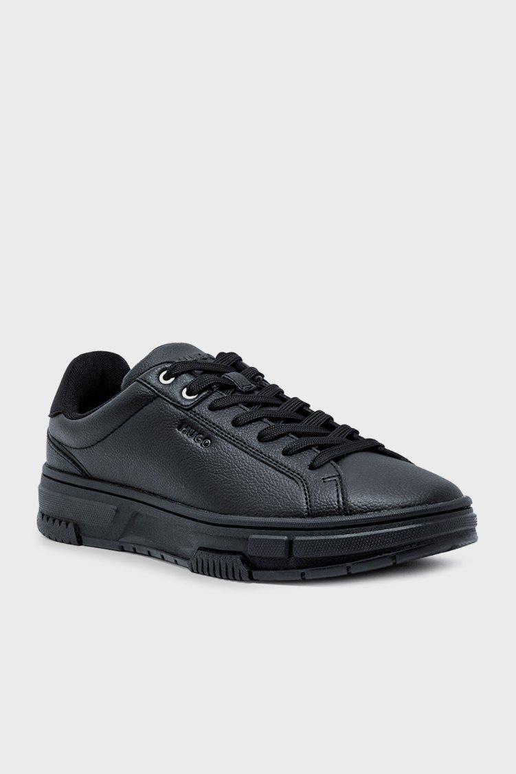 Hugo Logolu Sneaker Erkek Ayakkabı 50552547 003 SİYAH - Hugo (1)