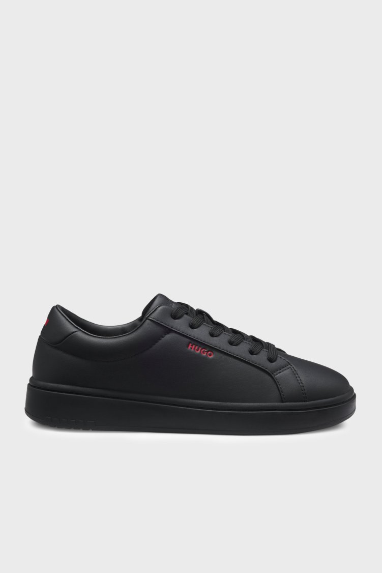 Hugo Logolu Sneaker Erkek Ayakkabı 50563566 003 SİYAH - Hugo