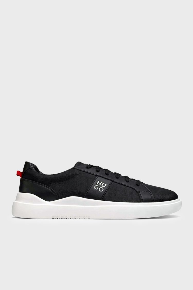 Hugo Logolu Sneaker Erkek Ayakkabı 50567950 006 Siyah - Hugo