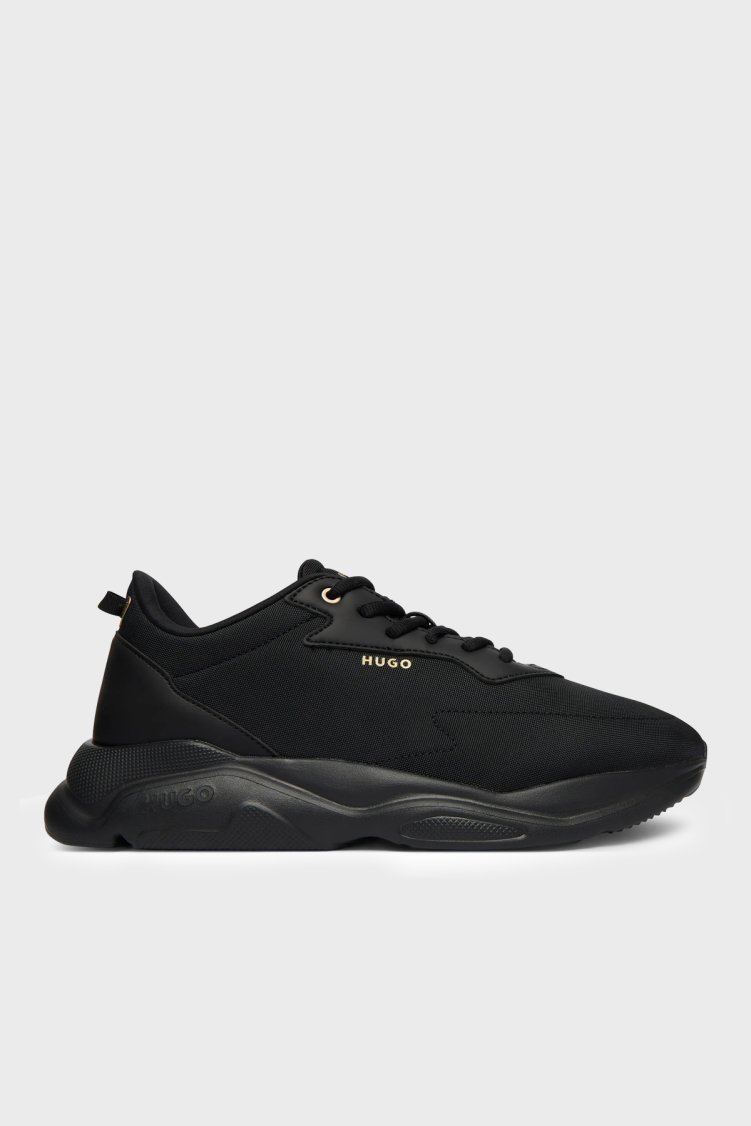 Hugo Logolu Sneaker Erkek Ayakkabı 50567985 007 Siyah - Hugo