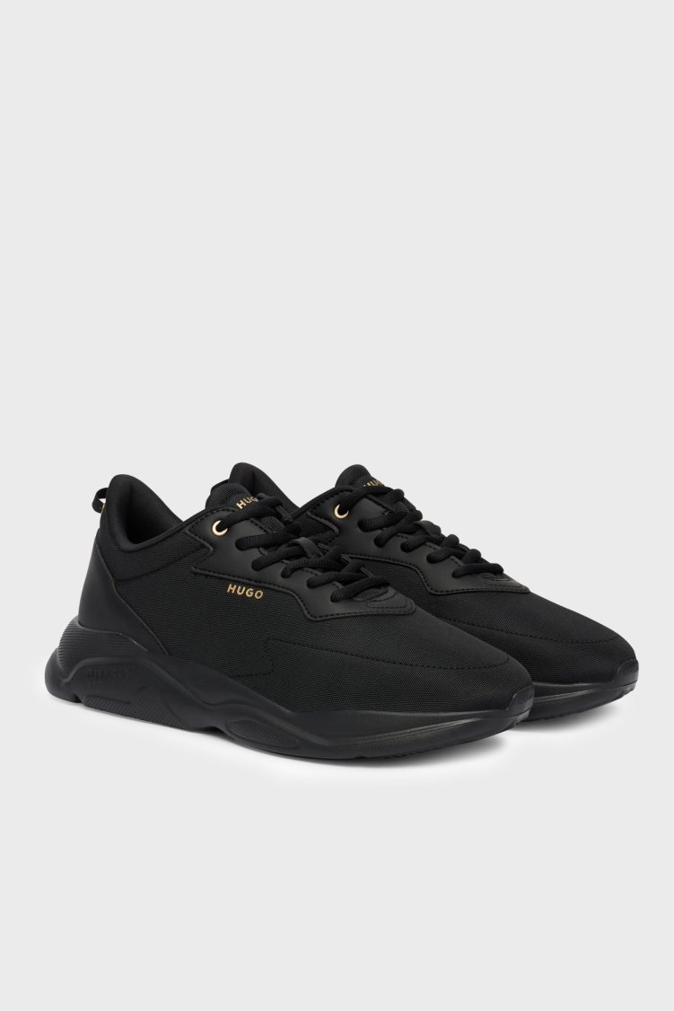 Hugo Logolu Sneaker Erkek Ayakkabı 50567985 007 Siyah - Hugo (1)