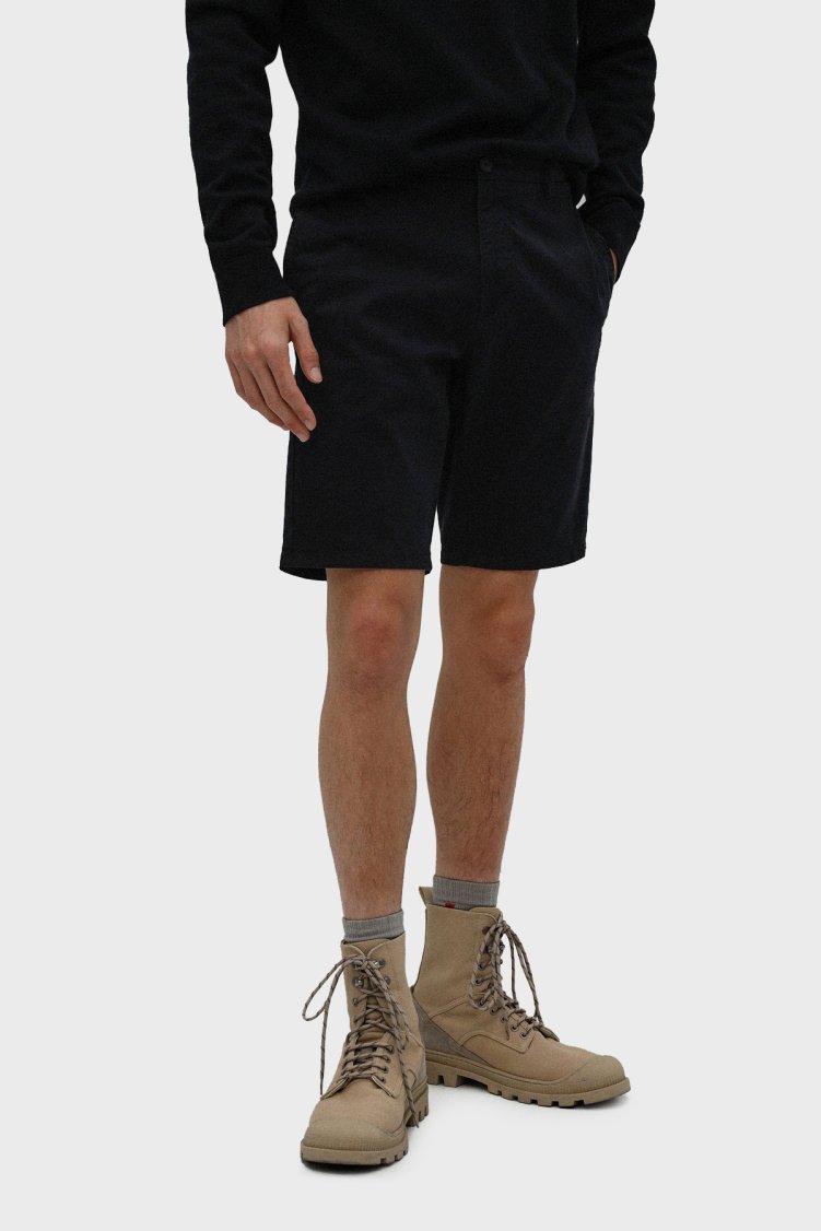 Hugo Pamuklu Slim Fit Cepli Erkek Short 50471182 001 SİYAH - Hugo (1)