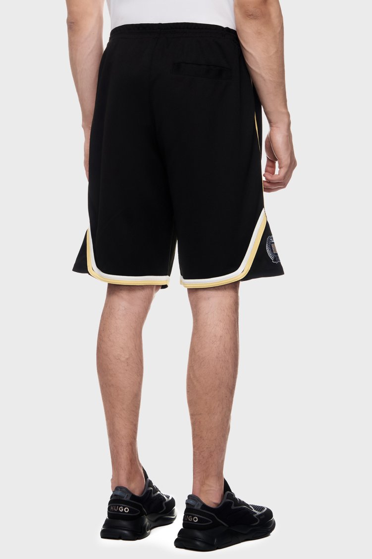 Hugo Relaxed Fit Logolu Erkek Short 50516089 001 SİYAH - Hugo (1)