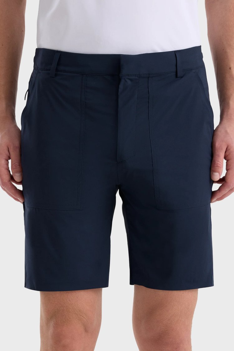 Isaora Regular Fit Normal Bel Bermuda Erkek Şort ISR6203 DRNVY Koyu lacivert - Isaora
