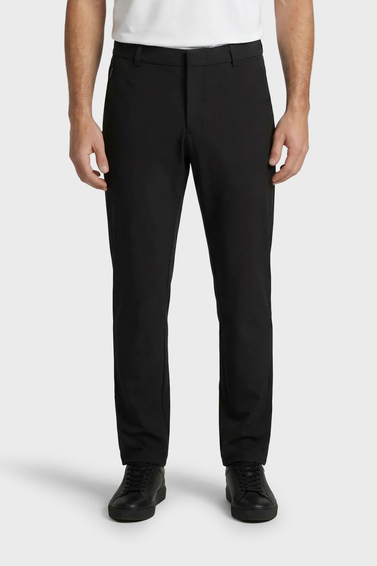 Isaora Regular Fit Normal Bel Daralan Paça Chino Erkek Pantolon ISR53110 SİYAH - Isaora