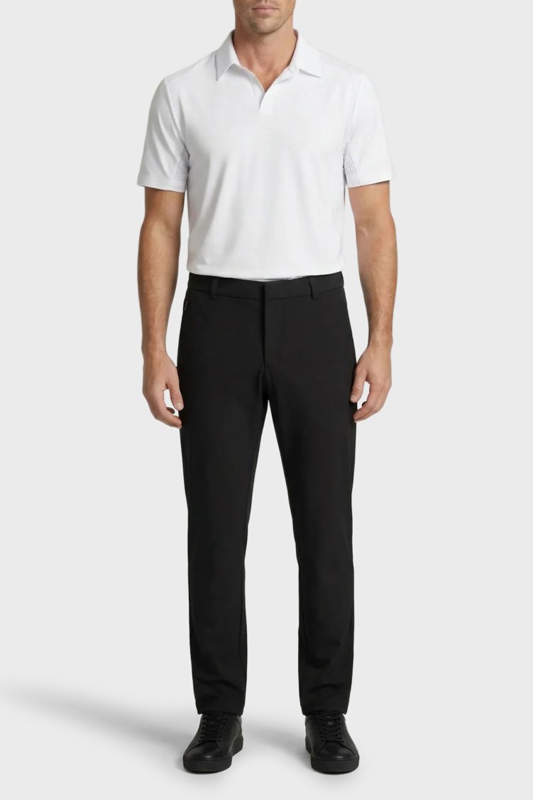 Isaora Regular Fit Normal Bel Daralan Paça Chino Erkek Pantolon ISR53110 SİYAH - Isaora (1)