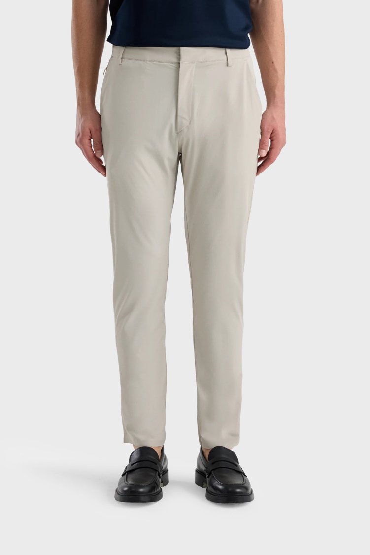 Isaora Regular Fit Normal Bel Düz Paça Chino Erkek Pantolon ISR5123 BEJ Bej - Isaora