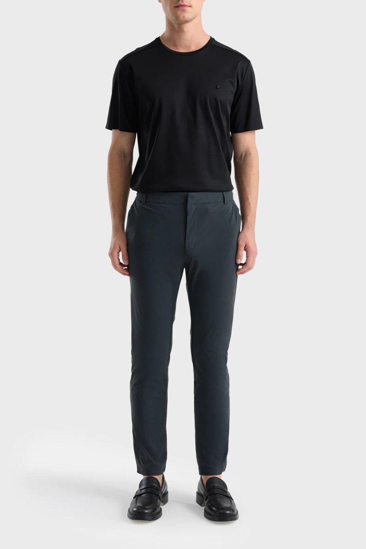 Isaora Streç Regular Fit Normal Bel Düz Paça Erkek Pantolon ISR5109 DRG Koyu gri - Isaora (1)