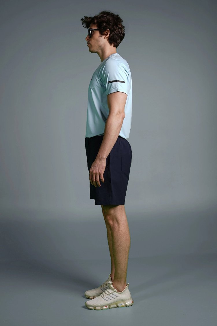 Isaora Su İtici Relaxed Fit Normal Bel Chino Erkek Short M22B4105 410 LACİVERT - Isaora (1)