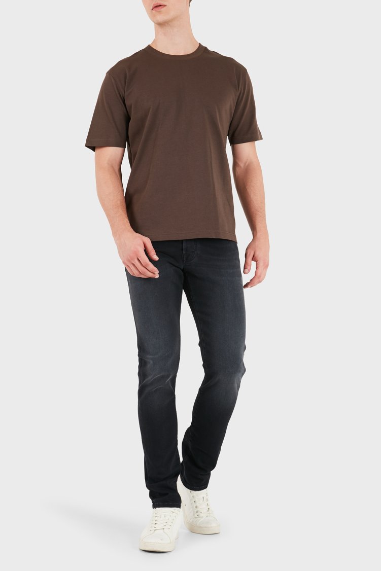 Jacob Cohen Pamuklu Slim Fit Normal Bel Dar Paça Jeans Erkek Kot Pantolon JUM QE004 S3622 030S1 500D Siyah - Jacob Cohen (1)