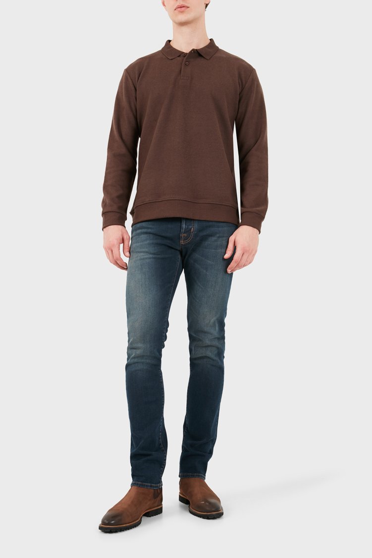 Jacob Cohen Slim Fit Dar Paça Denim Erkek Kot Pantolon JUM QE004 S3624 030 V1100D Lacivert - Jacob Cohen (1)