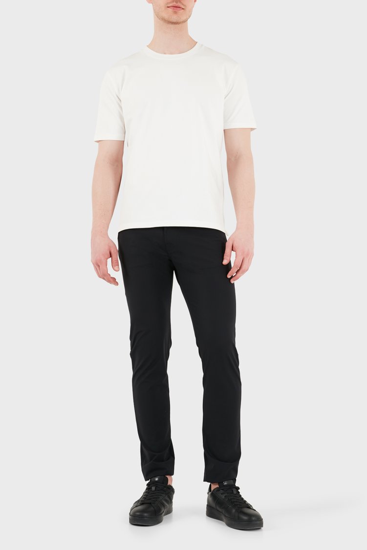 Jacob Cohen Slim Fit Normal Bel Dar Paça Erkek Pantolon JUM QW009 001 S4024 RW C74 SİYAH - Jacob Cohen (1)