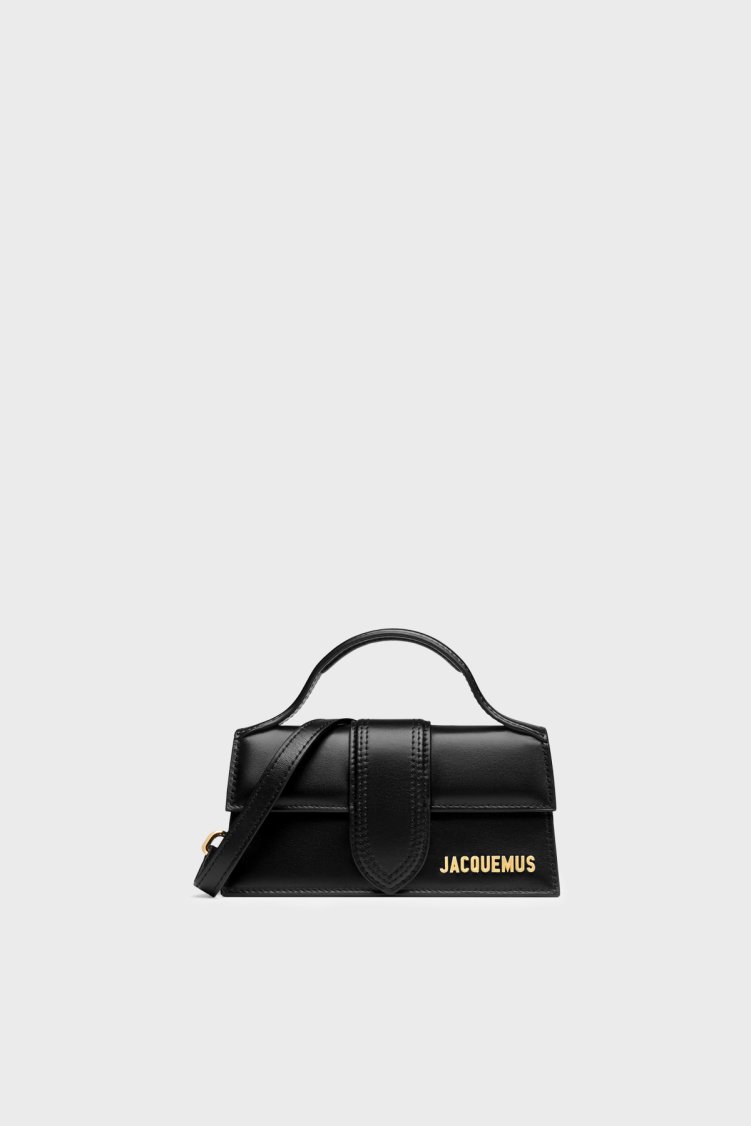 Jacquemus Le Bombıno Deri Çıkarılabilir Askılı Kadın Çanta 21HBAW00006BC01C01 Siyah - Jacquemus