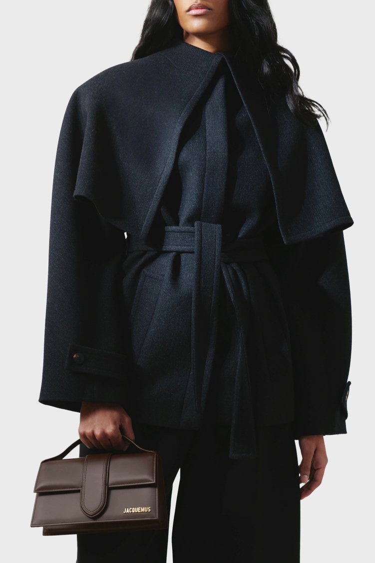 Jacquemus Le Grand Bombıno Deri Çıkarılabilir Askılı Kadın Çanta 23EBAW00007BC01A01 Kahve - Jacquemus (1)