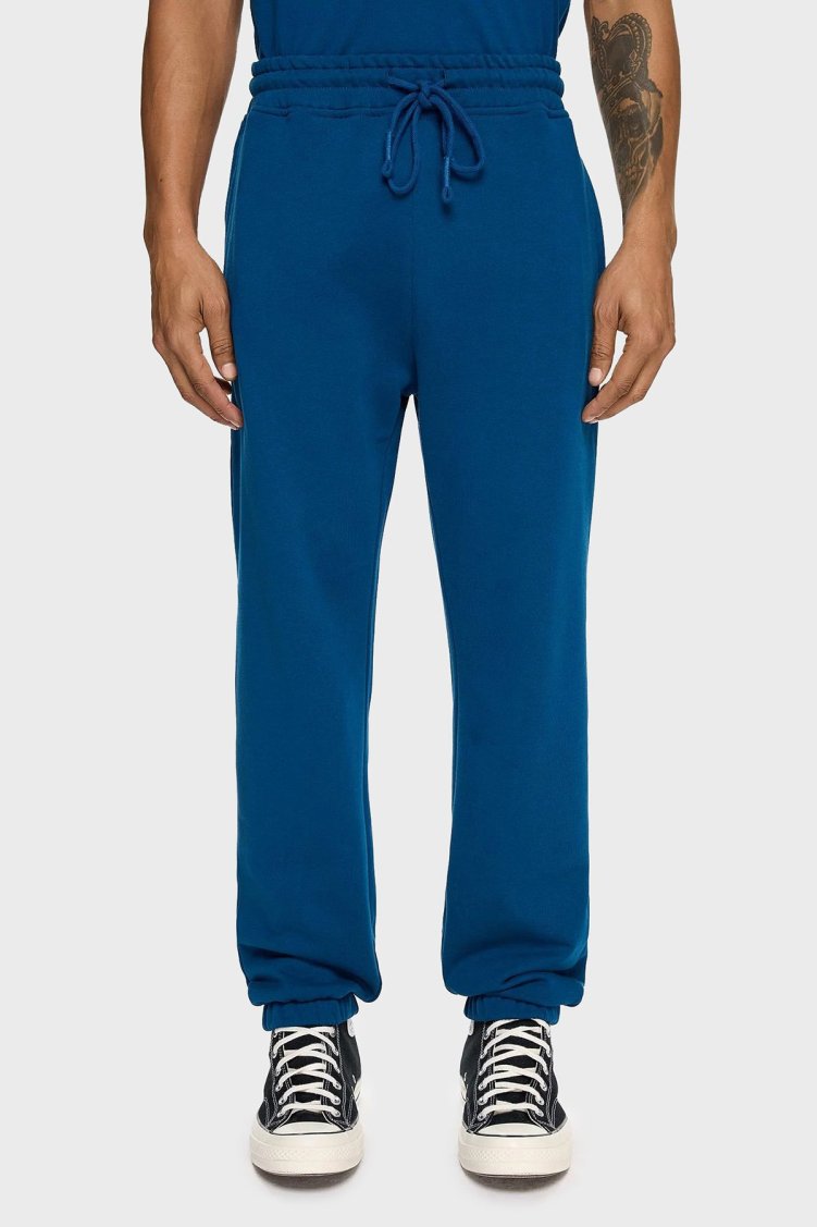 Les Benjamins Pamuklu Regular Fit Cepli Jogger Spor Erkek Pantolon LB24FWESSMUSP-302 PETROL - Les Benjamins