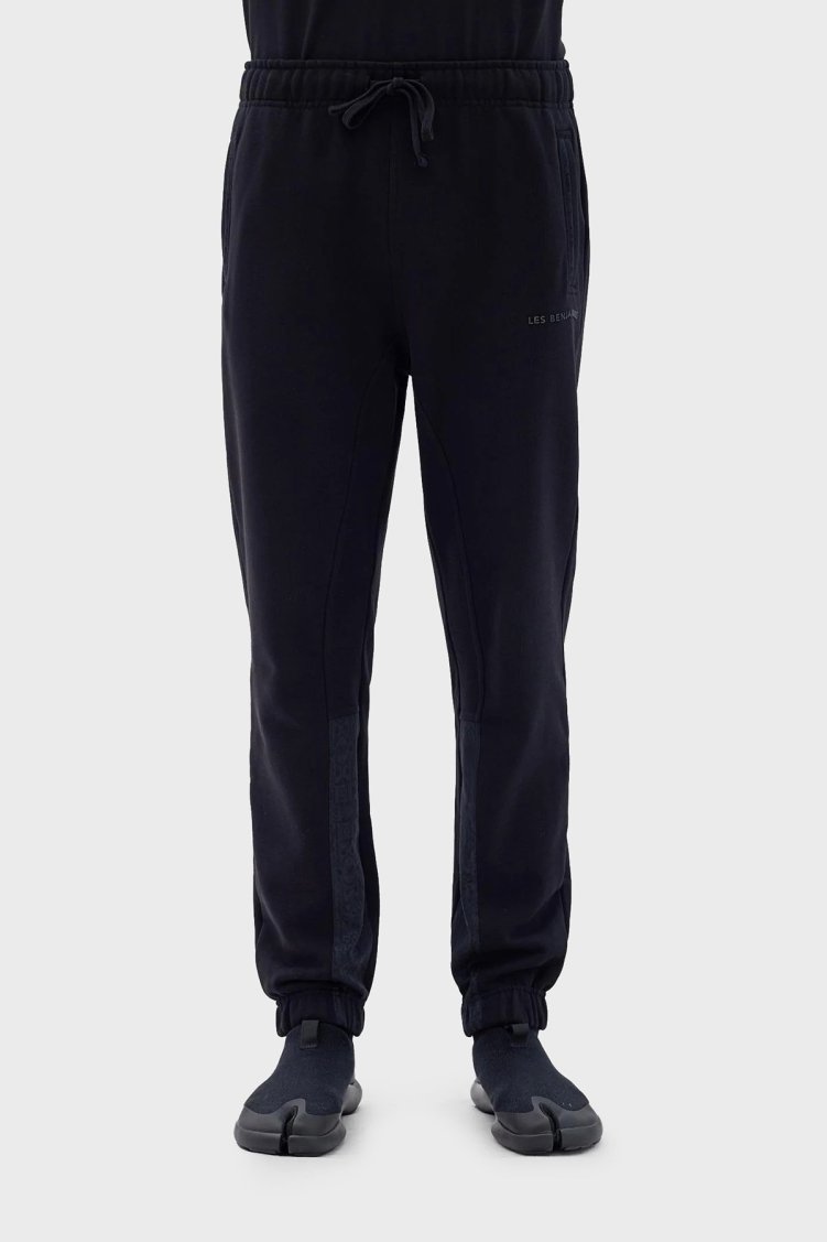Les Benjamins Pamuklu Relaxed Fit Jogger Spor Erkek Pantolon LB23FWCLAMUSP-401 SİYAH - Les Benjamins