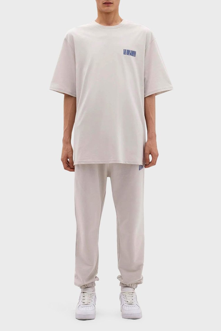 Les Benjamins Pamuklu Relaxed Fit Jogger Spor Erkek Pantolon LB24SSKISMUSP-003 Kil - Les Benjamins