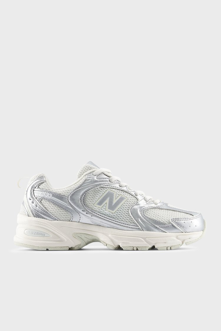 New Balance Logolu Sneaker Kadın Ayakkabı U5303IR EKRU-GÜMÜŞ - New Balance