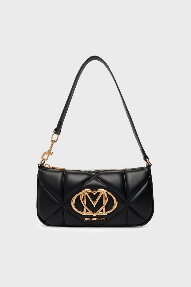 Love Moschino Kapitoneli Omuz Askılı Kadın Çanta JC4111PP1PLC0000 Siyah - Love Moschino