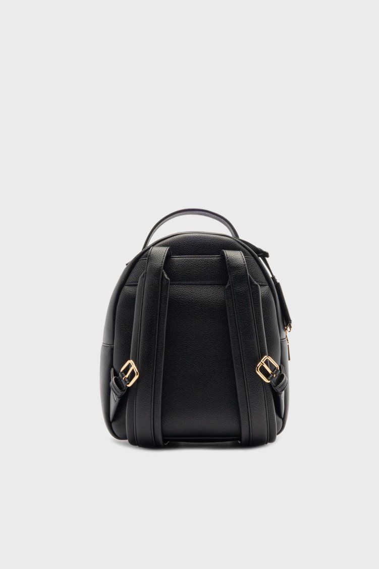 Love Moschino Logolu Ayarlanabilir Çift Askılı Bayan Sırt Çantası JC4338PP0LKO0000 SİYAH - Love Moschino (1)