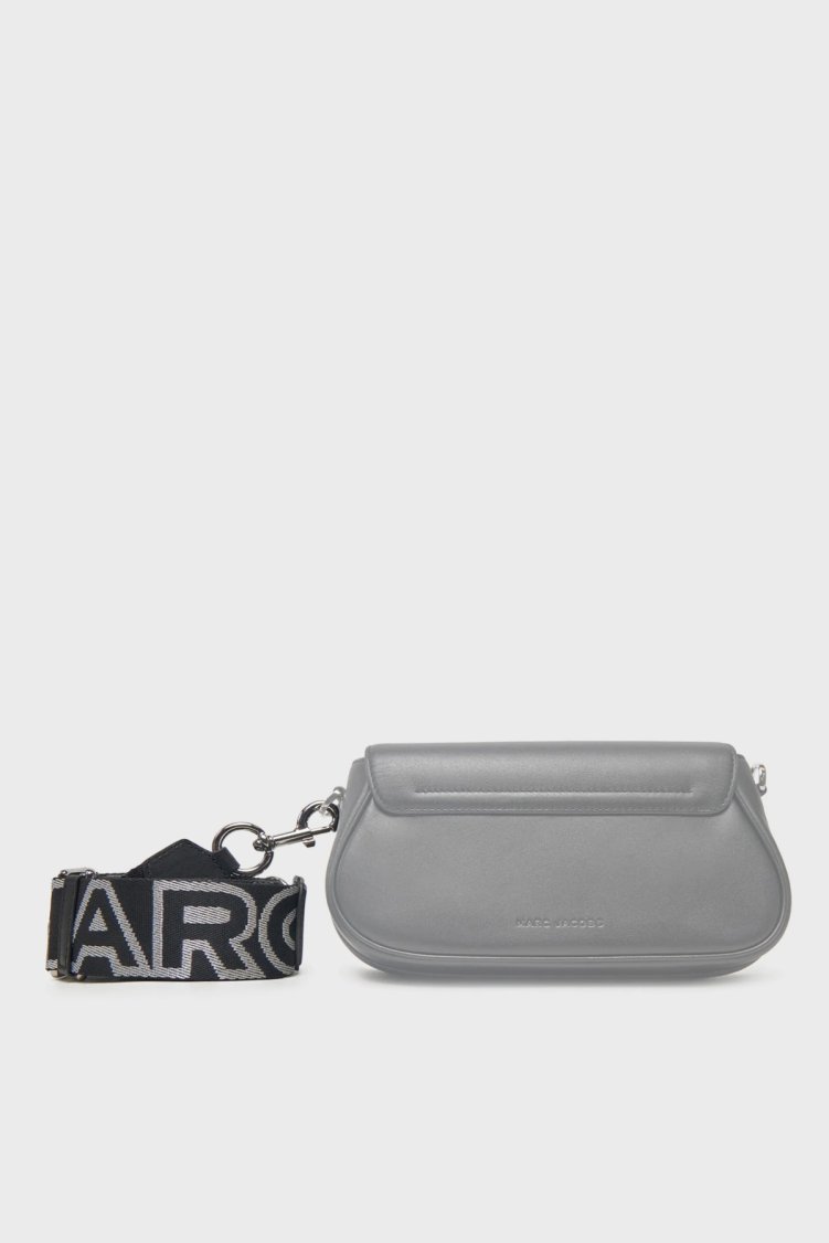 Marc Jacobs Ayarlanabilir ve Çıkarılabilir Logolu Kadın Çanta Askısı 2S3SST001S02 018 SİYAH-GÜMÜŞ - Marc Jacobs (1)