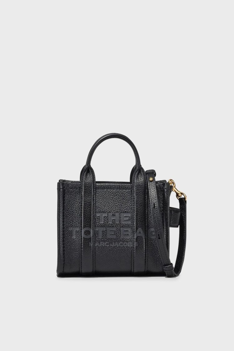 Marc Jacobs Çıkarılabilir Askılı Deri Mini Kadın Çanta H053L01RE22 001 SİYAH - Marc Jacobs