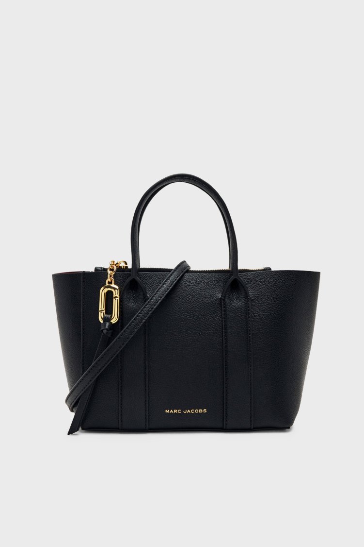 Marc Jacobs Çıkarılabilir Askılı Small Tote Kadın Çanta 2F6HTT008H01 001 Siyah - Marc Jacobs