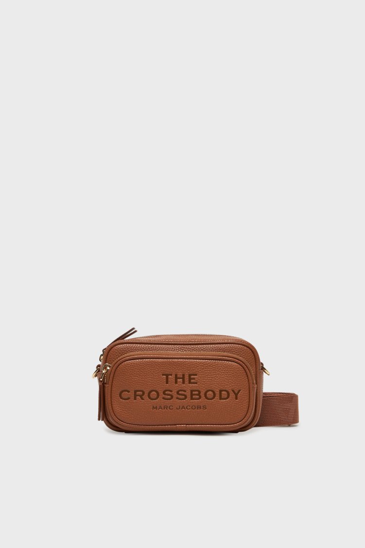 Marc Jacobs Deri Logolu Çıkarılabilir Askılı The Cross Body Kadın Çanta 2S5HCR002H02 212 TABA - Marc Jacobs