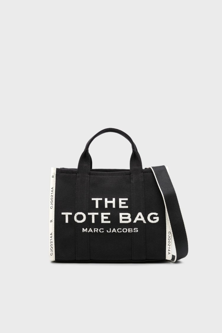 Marc Jacobs Medium Tote Logolu Çıkarılabilir Askılı Bayan Çanta M0017027 001 SİYAH - Marc Jacobs