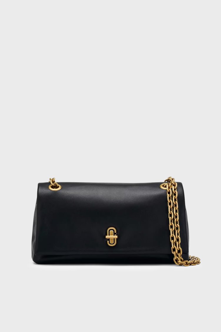 Marc Jacobs The Dual Chaın Deri Zincir Askılı Mini Kadın Çanta 2R4SMN003S02 001 SİYAH - Marc Jacobs