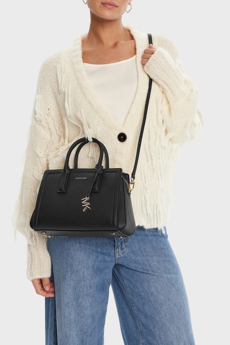 Michael Kors Deri Çıkarılabilir Askılı 30S5G9IS1L001 Kadın Çanta 30S5G9IS1L 001 Siyah - Michael Kors (1)