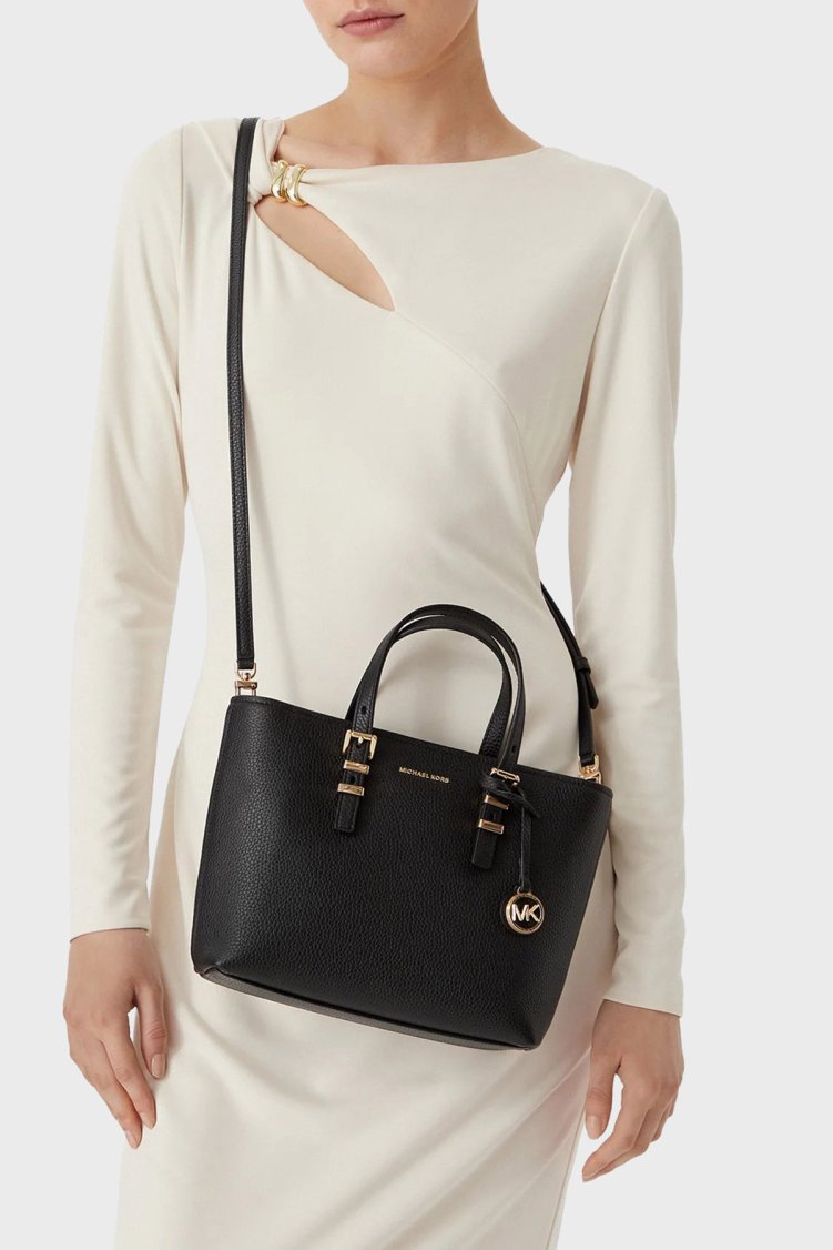 Michael Kors Deri Çıkarılabilir Askılı 32S6GQNC1L001 Kadın Çanta 32S6GQNC1L 001 Siyah - Michael Kors (1)