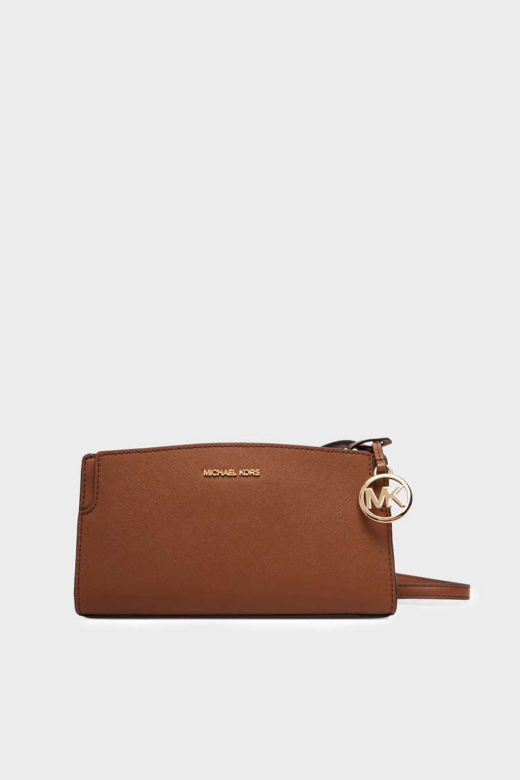Michael Kors Deri Logolu Ayarlanabilir Askılı 32R6GQ6C1L 230 Kadın Çanta 32R6GQ6C1L 230 TABA - Michael Kors