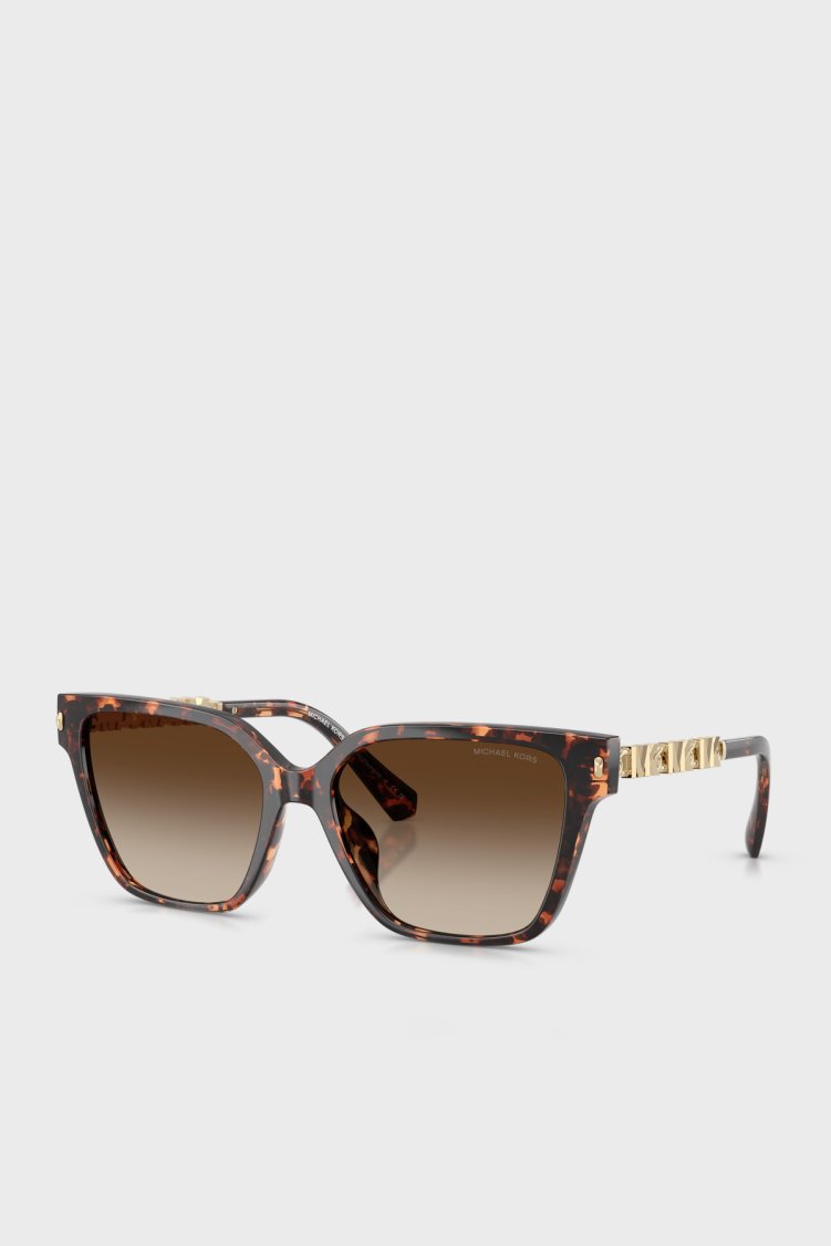 Michael Kors Logo Detaylı Güneş 0MK2263U30061356 Kadın Gözlük 0MK2263U 300613 56 Kaplumbağa kabuğu - Michael Kors
