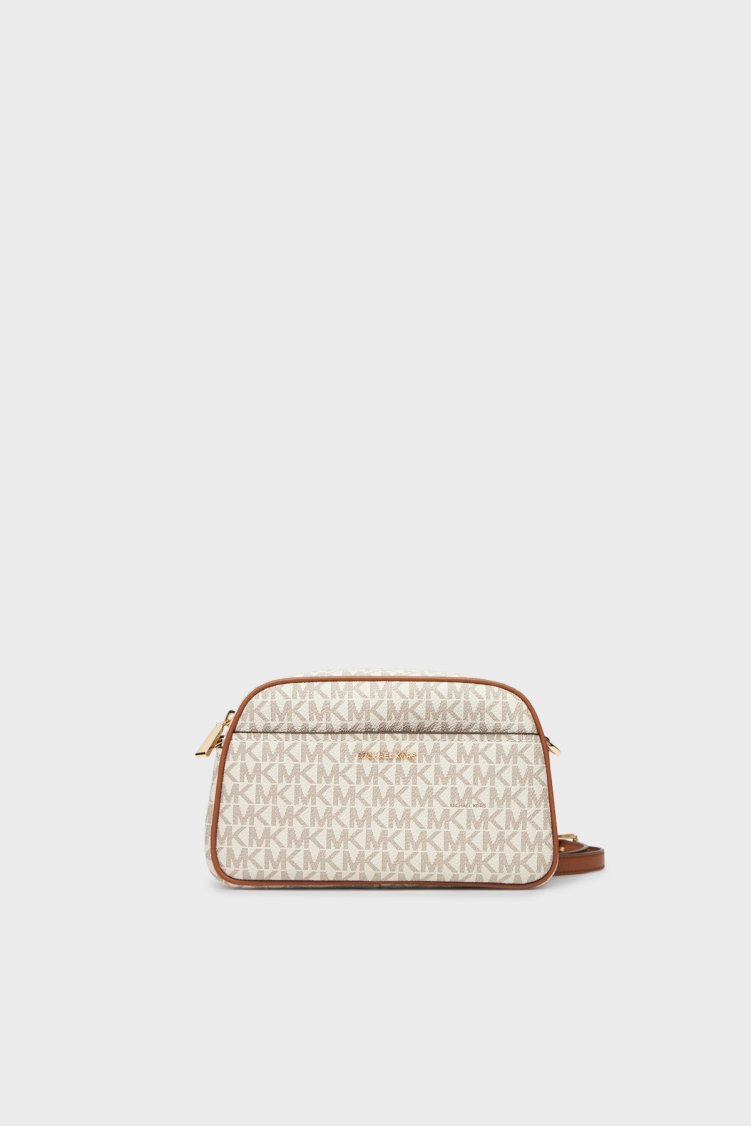 Michael Kors Logolu Ayarlanabilir Askılı 32F5GJ6C5B149 Kadın Çanta 32F5GJ6C5B 149 EKRU - Michael Kors
