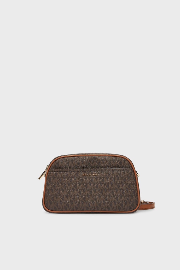 Michael Kors Logolu Ayarlanabilir Askılı 32F5GJ6C5B252 Kadın Çanta 32F5GJ6C5B 252 KAHVE - Michael Kors