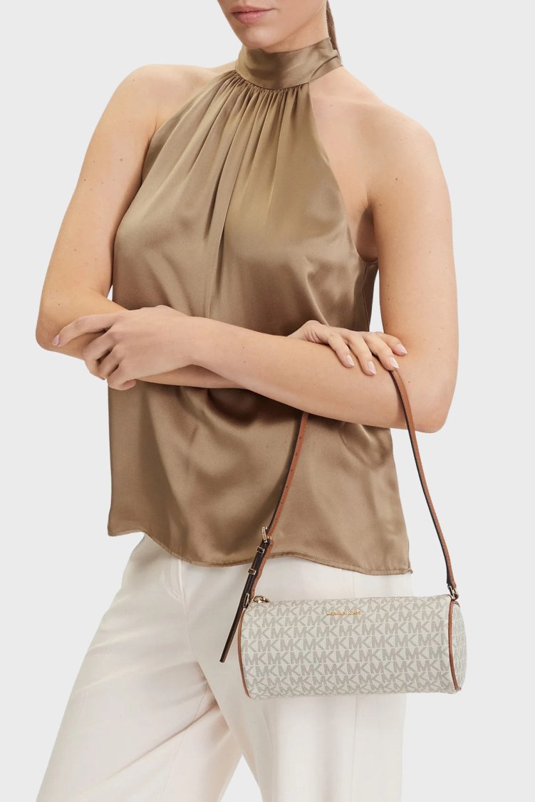 Michael Kors Logolu Ayarlanabilir Askılı 32S6GZYC1B149 Kadın Çanta 32S6GZYC1B 149 Ekru - Michael Kors (1)