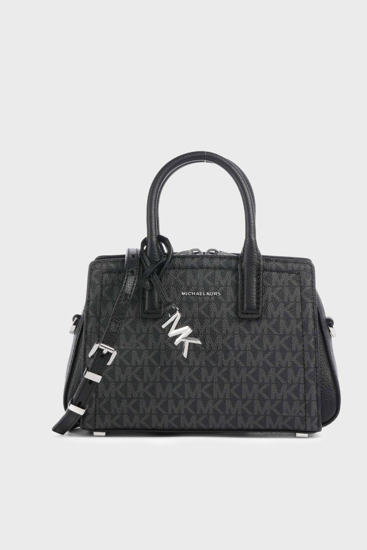 Michael Kors Logolu Ayarlanabilir ve Çıkarılabilir Askı 32F5S9IC0V001 Kadın Çanta 32F5S9IC0V 001 SİYAH - Michael Kors