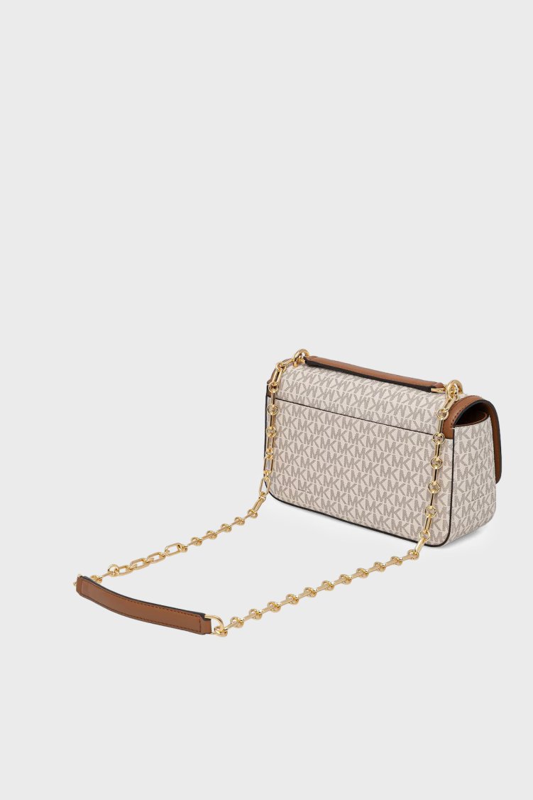 Michael Kors Logolu Ayarlanabilir Zincir Askılı 30R5G2RL7B149 Kadın Çanta 30R5G2RL7B 149 EKRU - Michael Kors (1)