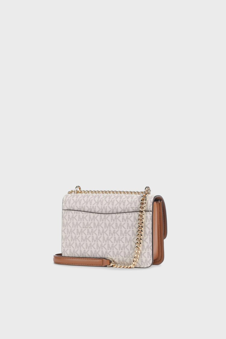 Michael Kors Logolu Ayarlanabilir Zincir Askılı 32R5GC7C1B149 Kadın Çanta 32R5GC7C1B 149 EKRU - Michael Kors (1)