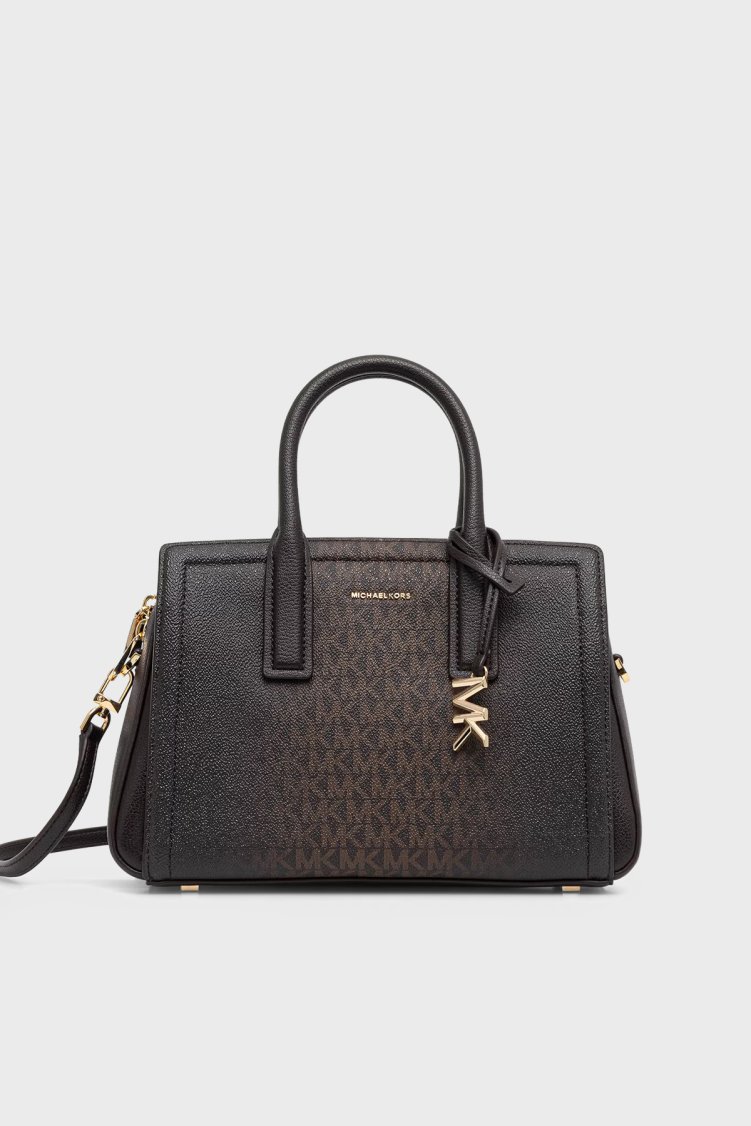 Michael Kors Logolu Çıkarılabilir Askılı 30F6G9IS1B251 Kadın Çanta 30F6G9IS1B 251 Kahve - Michael Kors