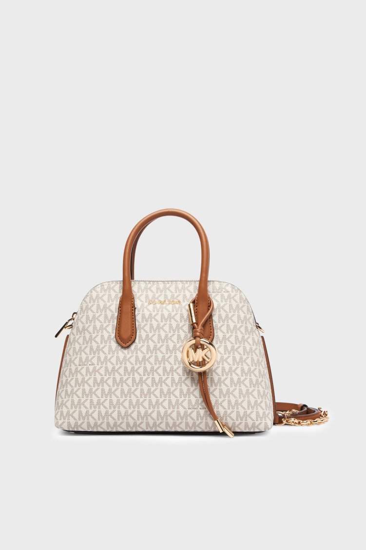 Michael Kors Logolu Çıkarılabilir Askılı 30T6GX4S2B149 Kadın Çanta 30T6GX4S2B 149 Ekru - Michael Kors